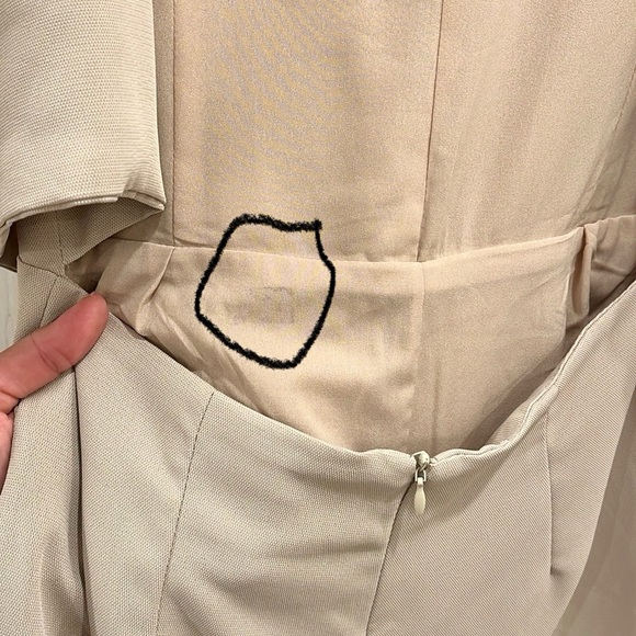 Mod Ref Tie Up Open Convertible Back Short Romper - Picture 13 of 16